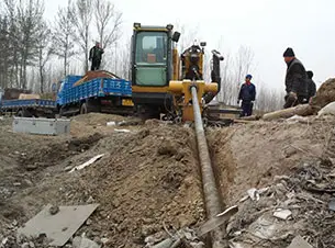 保定顺平非开挖管道施工